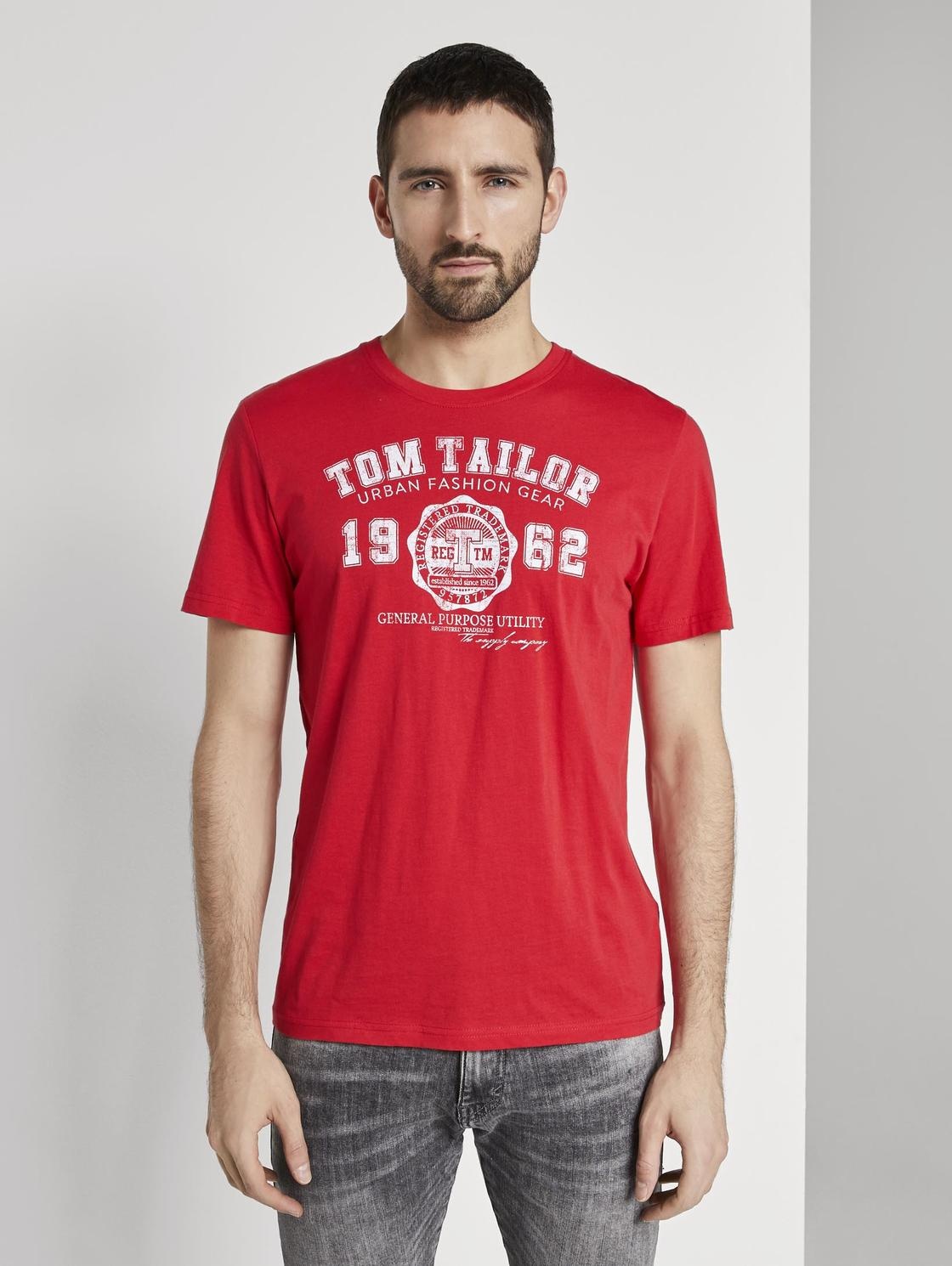 

Футболка Tom Tailor M Красный 1008637XX1011487