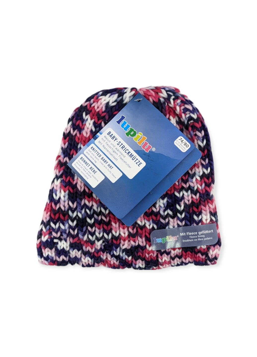 

Шапка вязанная теплая lupilu  (2-6 мес) разноцветный PM4-10244, Шапка вязанная теплая lupilu 62-68 (2-6 мес) разноцветный PM4-10244