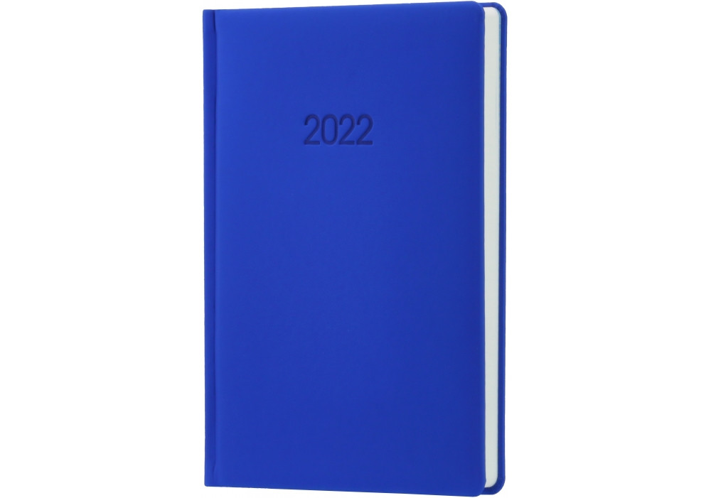 

Щоденник A5 "Optima" дат2022 Nubuck синій №O26157(20)