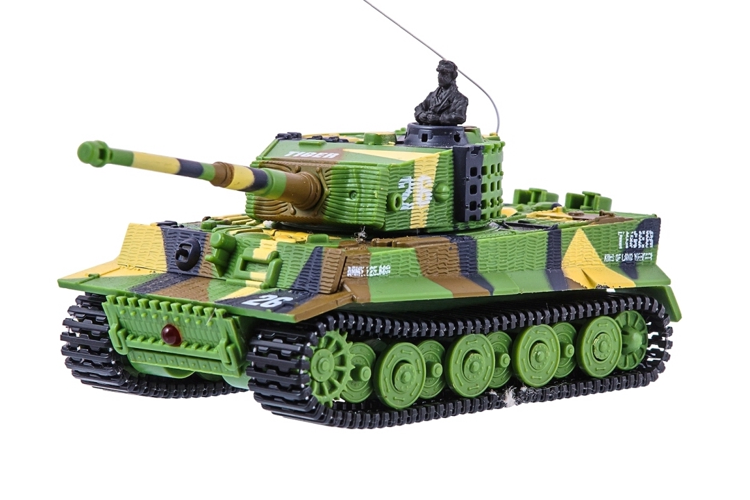 

Танк на радиоуправлении 1:72 GWT Tiger 2117 (хаки зеленый)