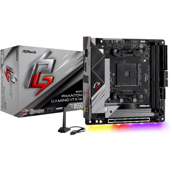 

Материнская плата ASROCK B550 Phantom Gaming-ITX/ax