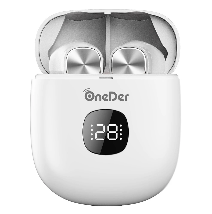

Наушники гарнитура вкладыши Bluetooth OneDer TWS-W16 White