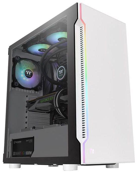 

Корпус Thermaltake H200 RGB Tempered Glass без БП Snow (CA-1M3-00M6WN-00)