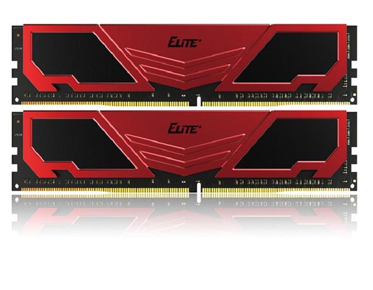 

Модуль памяти DDR4 2x4GB/ 2400 Team Elite Plus Red (TPRD48G2400HC16DC01)