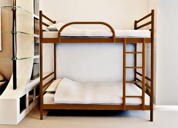 

Двухъярусная кровать FLY DUO Метакам Коричневый 80х190