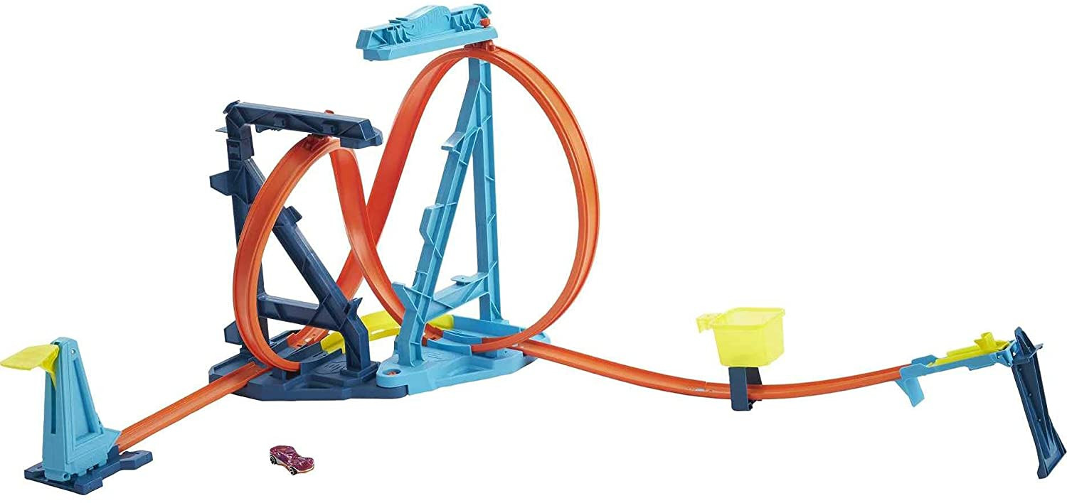 

Трек Хот Вилс Бесконечная петля Hot Wheels Track Builder Unlimited Infinity Loop Kit