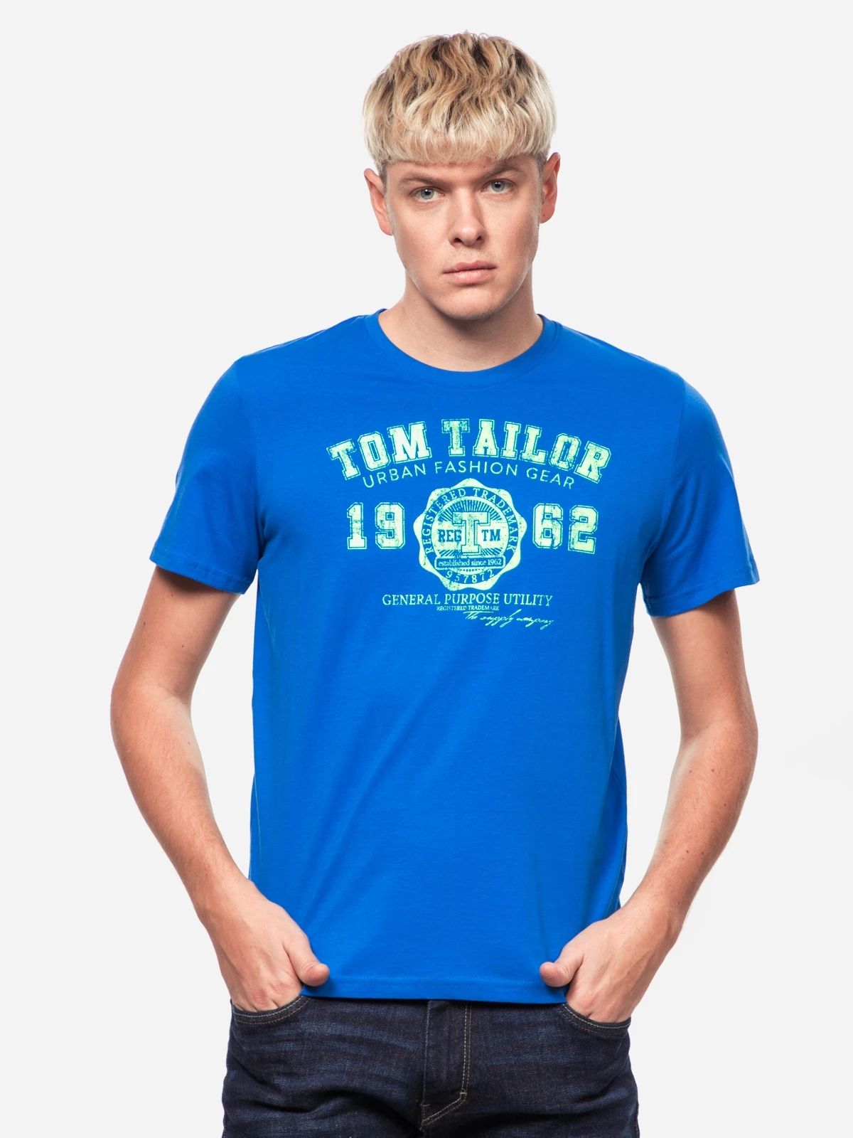 

Футболка Tom Tailor 1008637-20587 XL Синяя