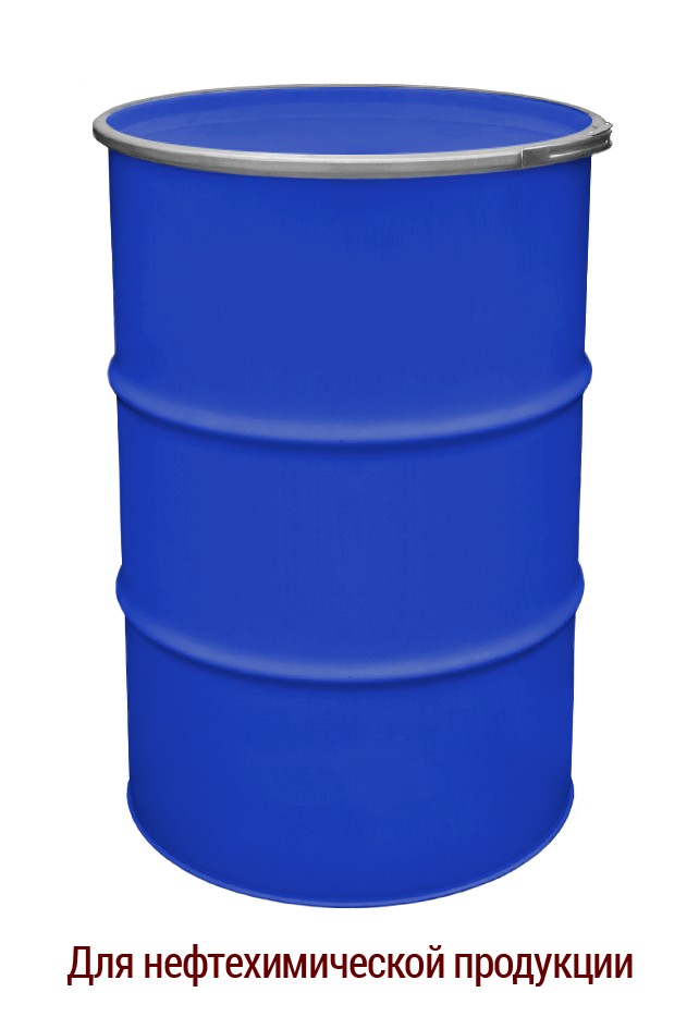 

Бочка металлическая промышленная для нефтехимической продукции BіPOL 1А2 без внутреннего покрытия 212л синяя 1,0х1,0х1,0 UN 1A2/X320/S
