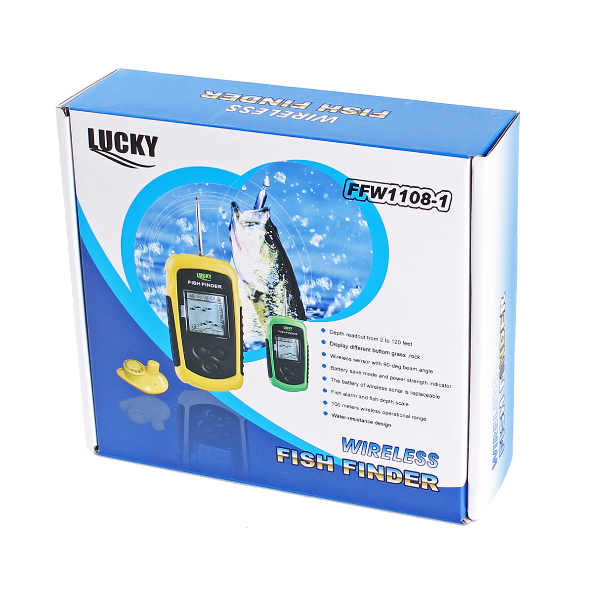 Lucky Wireless Sonar Fish Finder Ffw1108