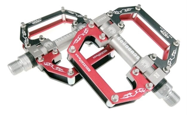 

Педали MTB BC-PD207 AL на пром. подшипн. (черно-красный) PED-156