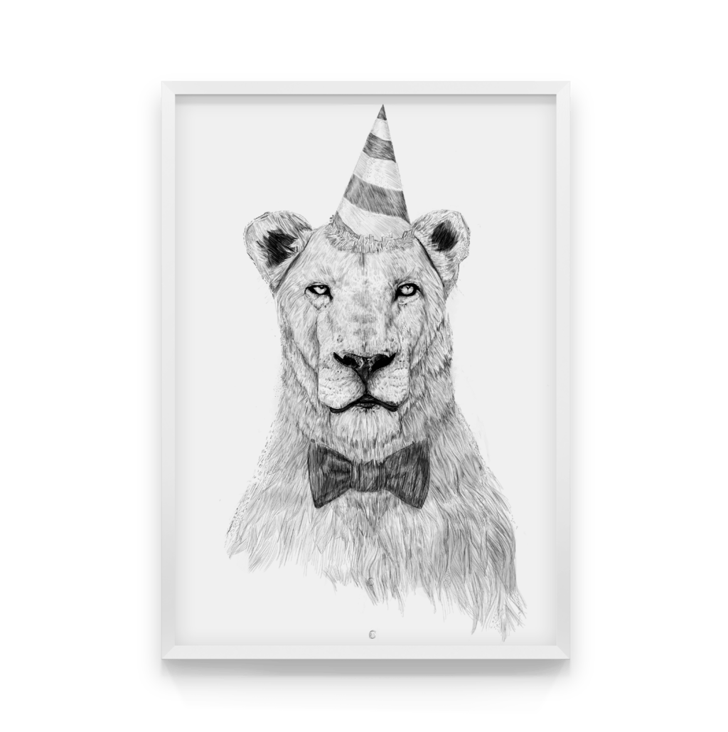 

Постер в рамке LET'S GO PARTY 40x50 см