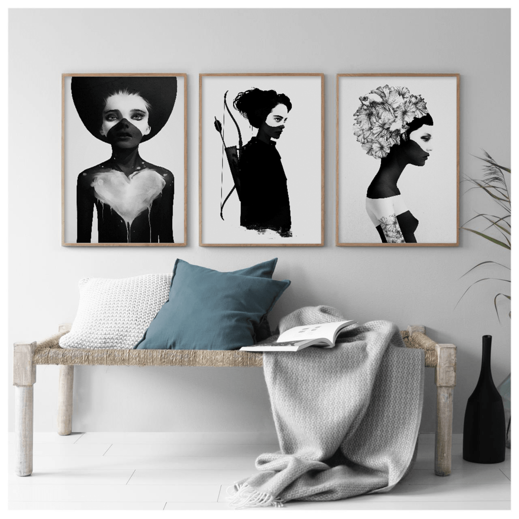 

Набор постеров в рамке LADIES 40x50 см