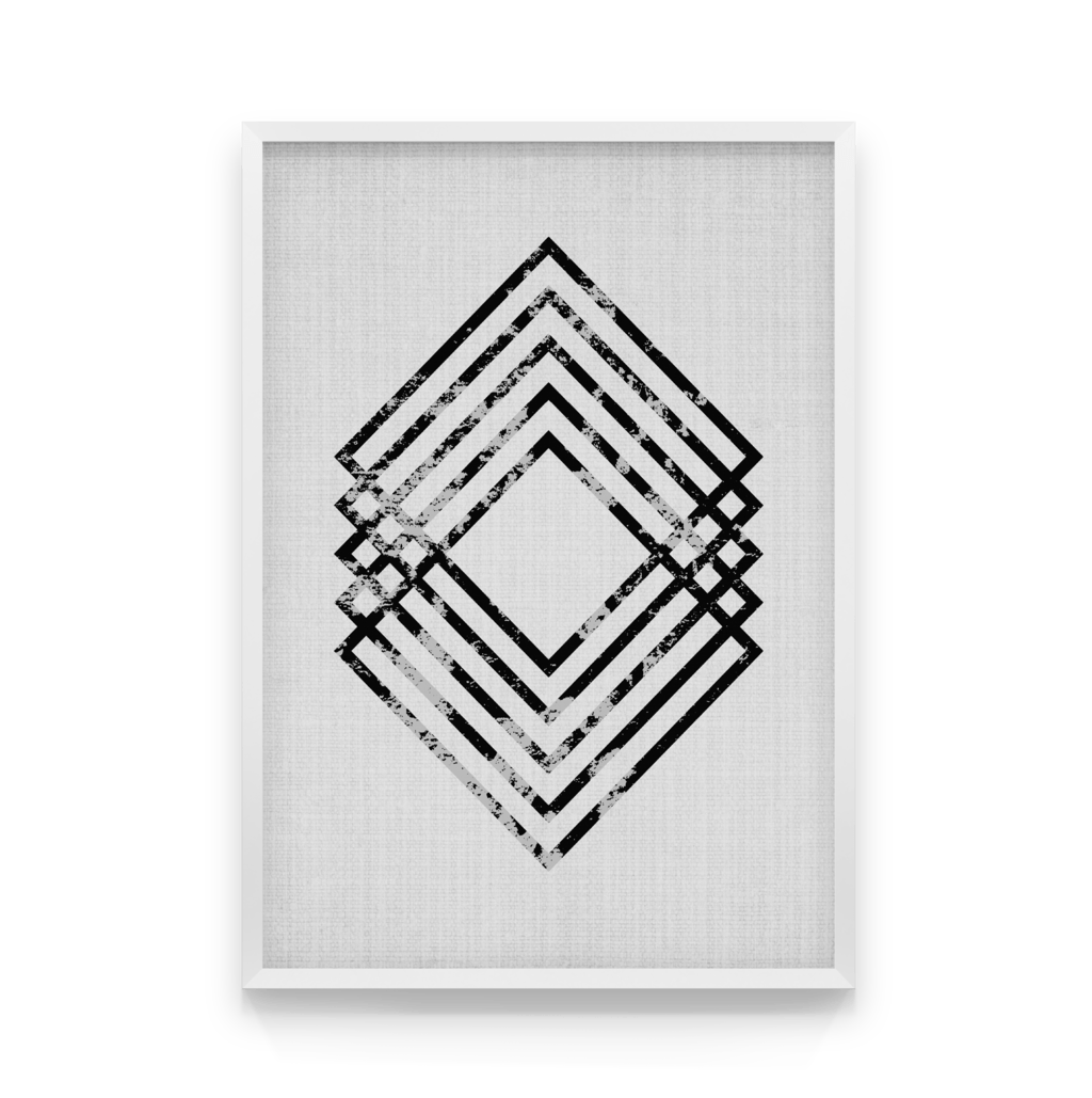 

Постер в рамке CUBE 40x50 см