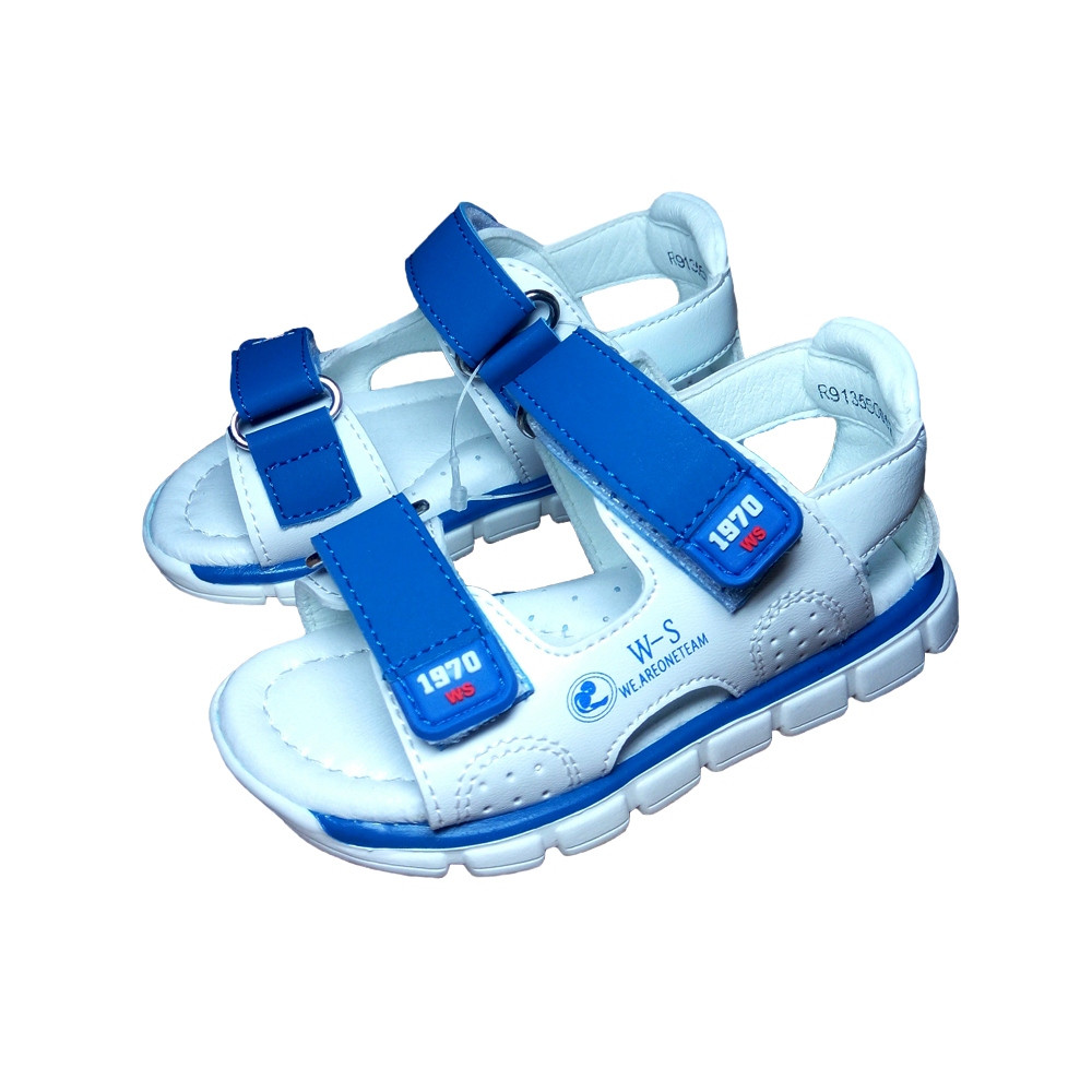 

Босоножки Weestep арт.R913550097WBL 25р 16 см Бело-синие