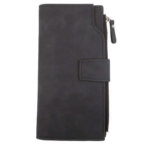 

Женский кошелек нубук Foslnd 3305 черный