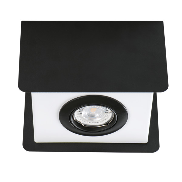

Светильник точечный Kanlux TORIM DLP-50 B-W GU10 IP20 черный/белый 28461