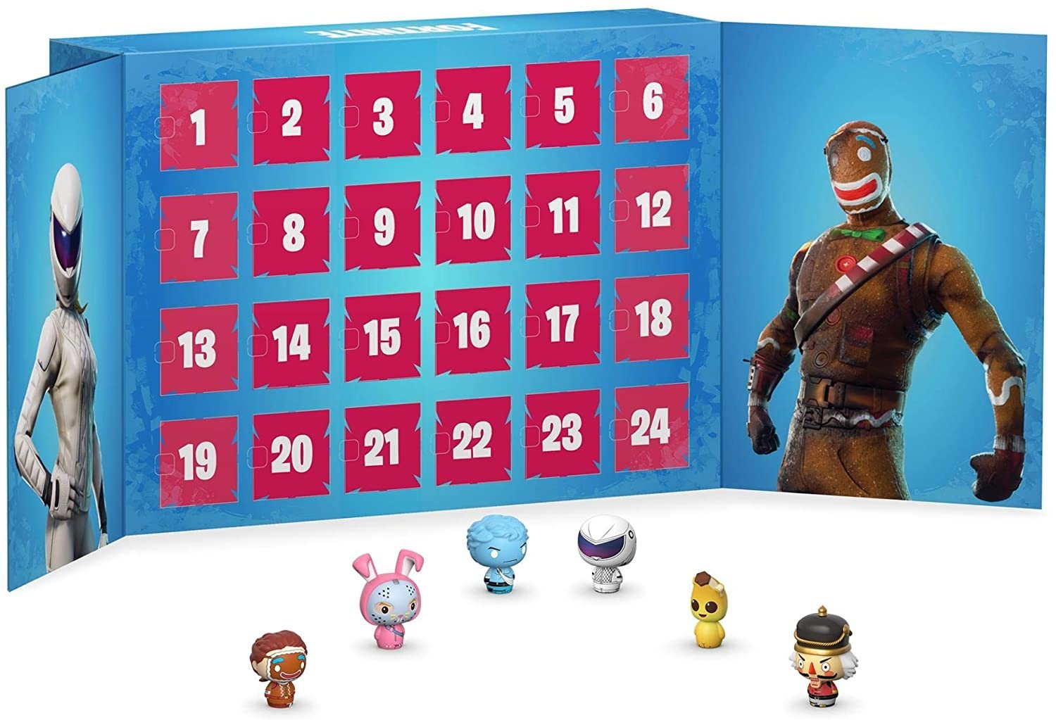 

Адвент календарь Funko Fortnite Фортнайт 24 фигурки