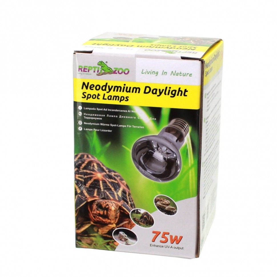 

Неодимовая лампа Repti-Zoo Neodymium Daylight 75W B63075 для террариума