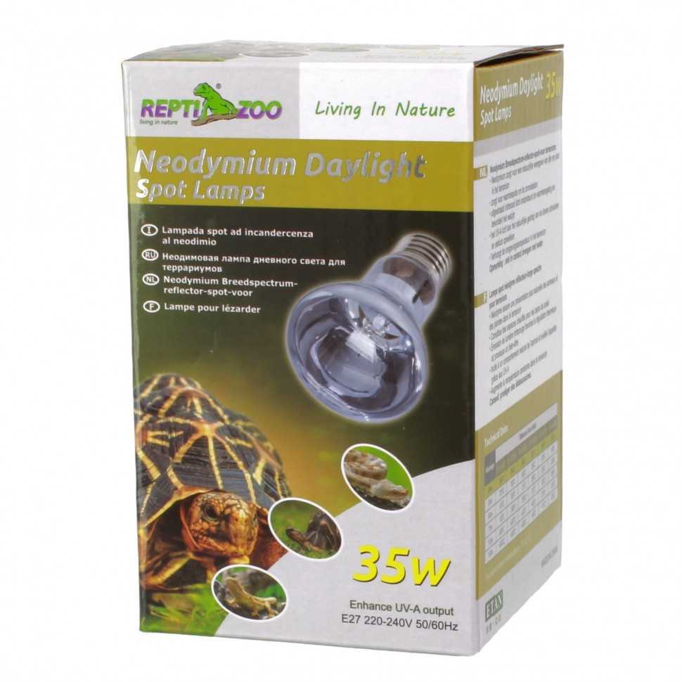

Неодимовая лампа Repti-Zoo Neodymium Daylight 35W B63035 для террариума