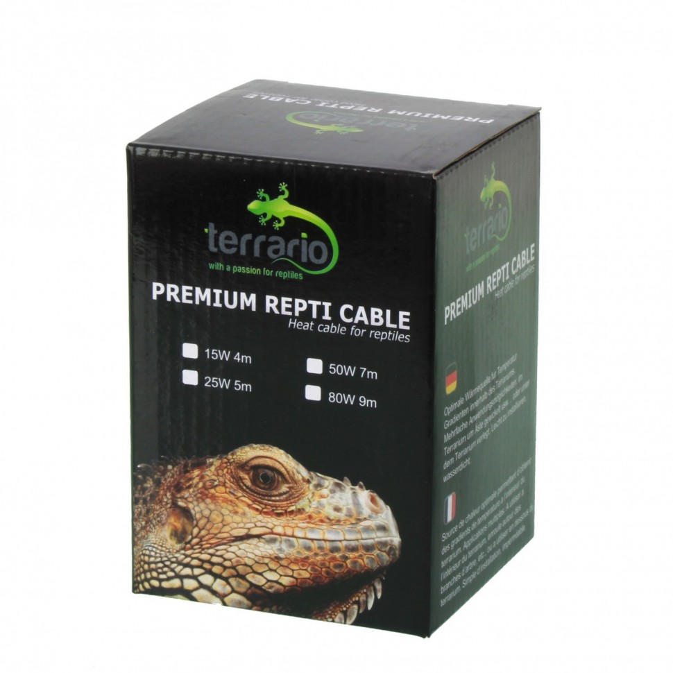 

Нагревательный кабель Terrario Premium Repti Cable 7 м 50W для террариума