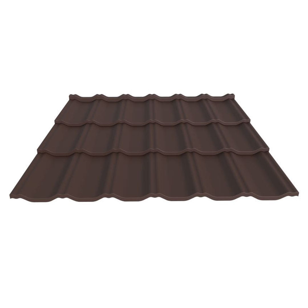 

Металлочерепица ГРАДО Термастил 0,45 мм Турция RAL 8017 Шоколадно-коричневый Арт.201354-8017
