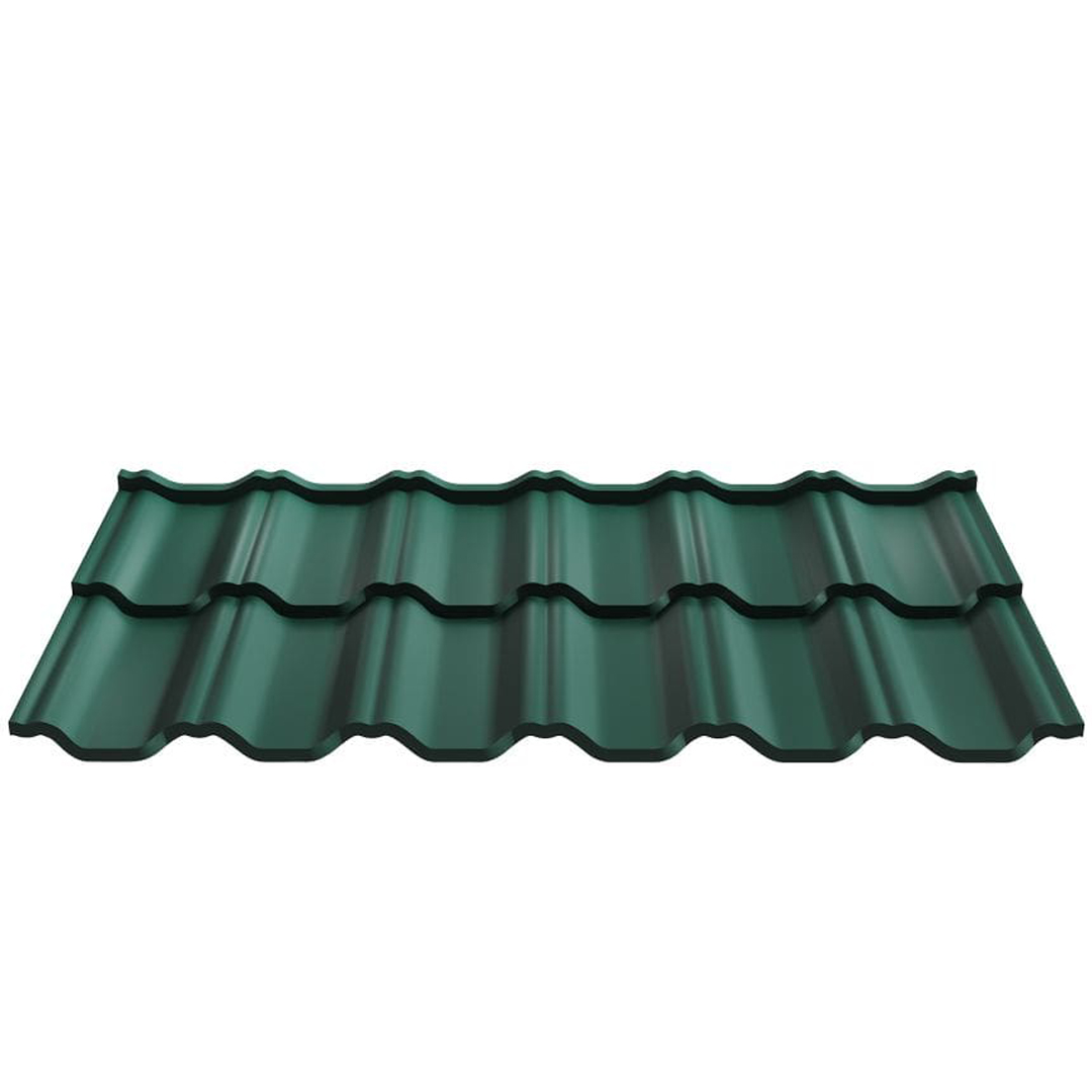 

Модульная металлочерепица ГРАДО Термастил 0,5 мм Польша, Германия RAL 6005 Зелёный мох Арт.202163-6005