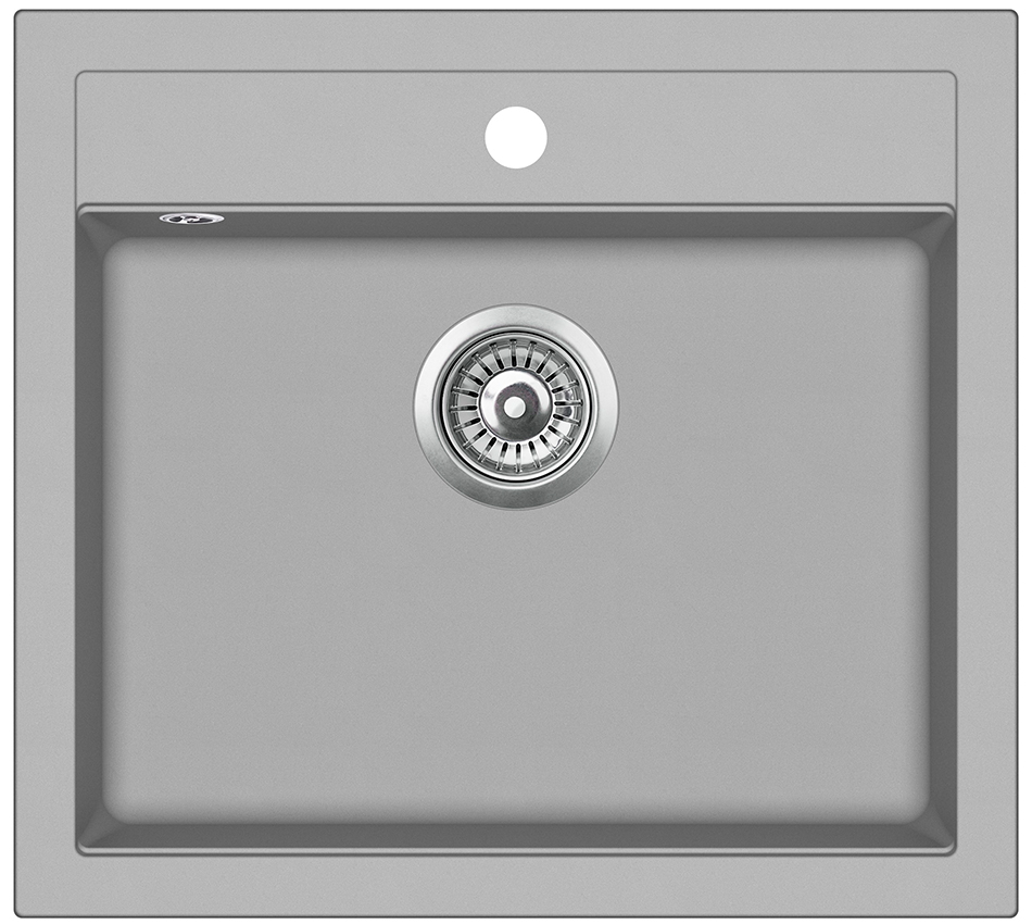

Кухонная мойка Aquasanita Quadro SQQ100W Argent 220 Серый