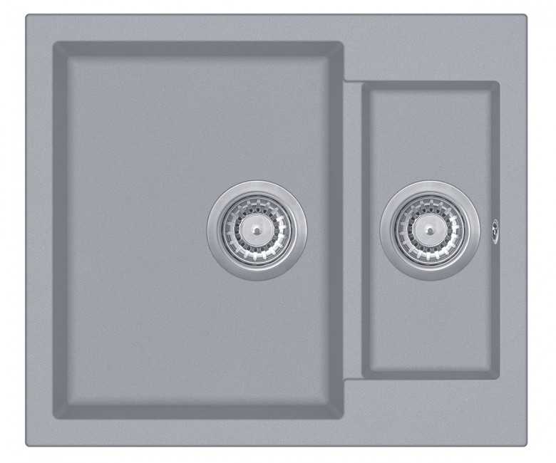 

Кухонная мойка Aquasanita Tesa SQT150W Light Grey 221 Светло-серый