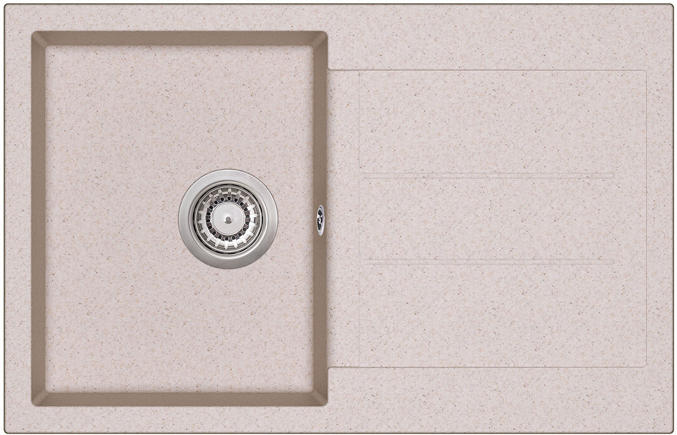 

Кухонная мойка Aquasanita Tesa SQT101W Beige 110 Бежевый