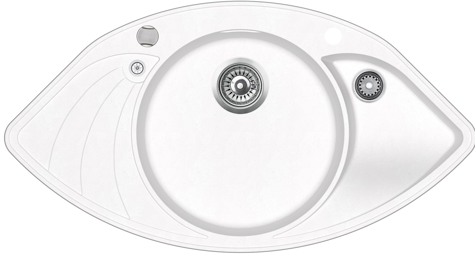 

Кухонная мойка Aquasanita Papillon SCP151AW Alba 710 Белый