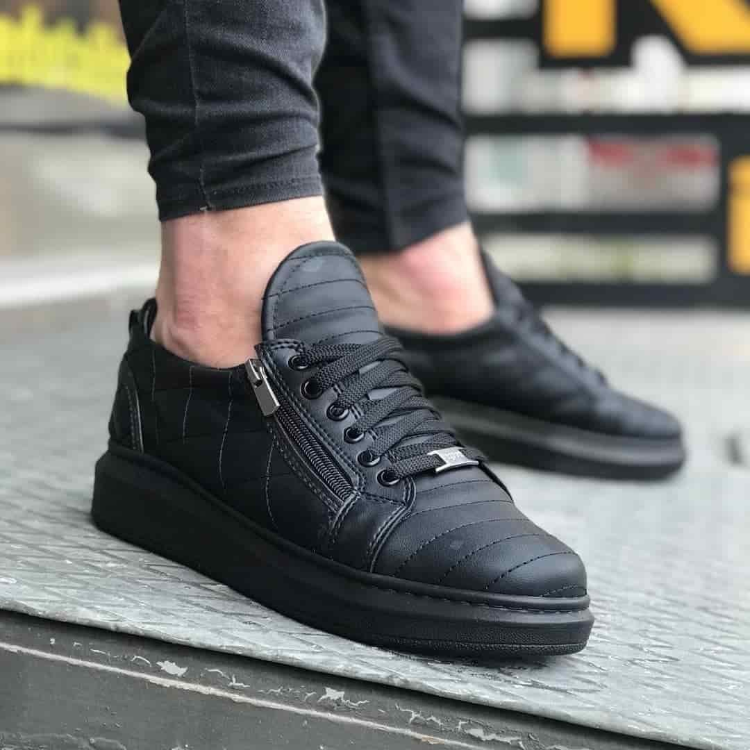 

Кроссовки Wagoon wg-502 чёрная кожа 40 р (26 см)