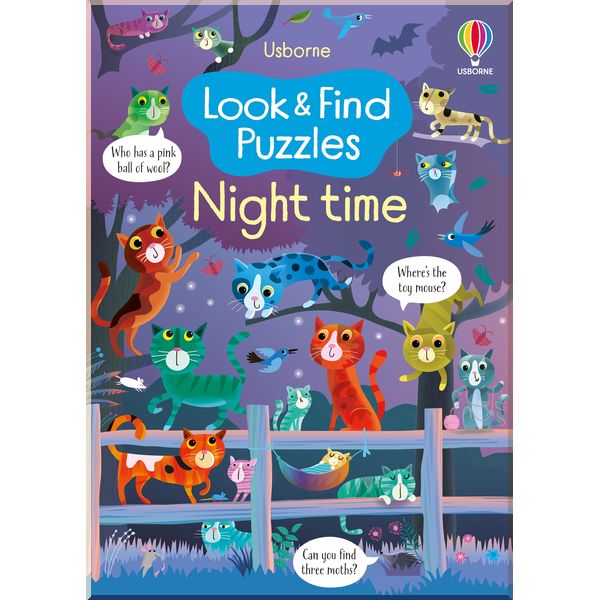 

Usborne Look and Find Puzzles Night time. Kirsteen Robson. ISBN:9781801310512