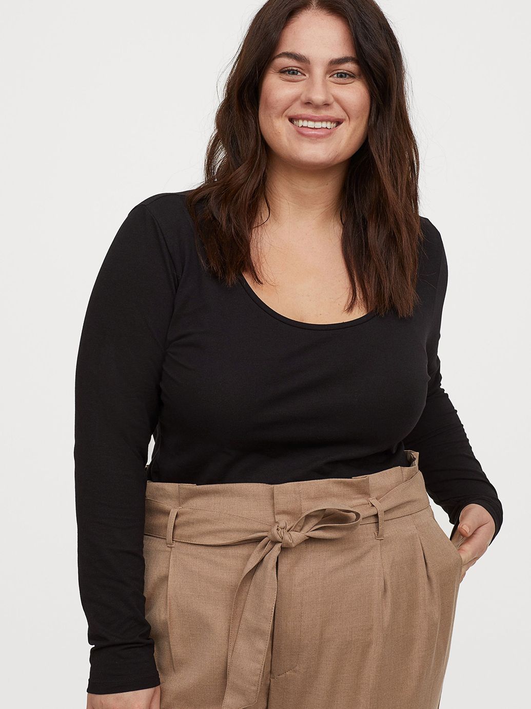 

Лонгслив H&M XAZ275520AHKE  Черный, Лонгслив H&M XAZ275520AHKE XL Черный