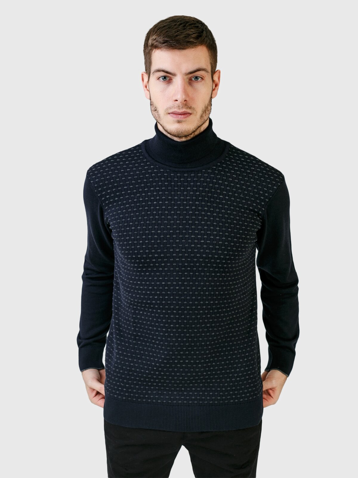 

Гольф ADZE 02254-1 Темно-синій, Гольф ADZE 02254-1 Темно-синій L