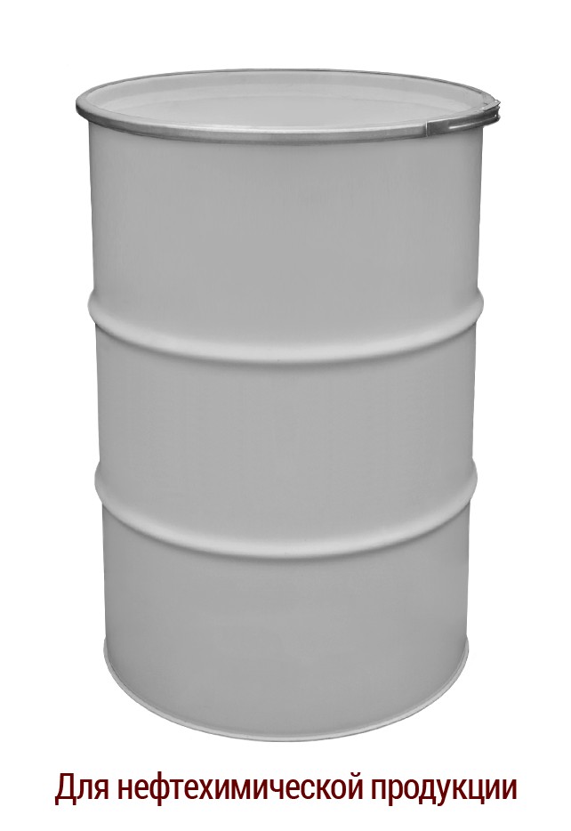

Бочка металлическая промышленная для нефтехимической продукции BіPOL 1А2 без внутреннего покрытия 212л серая 0,8х0,7х0,8 UN 1A2/Y301/S