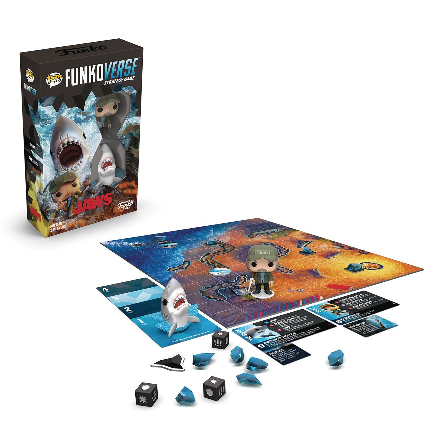 

Настольная игра Funko Pop! Funkoverse Strategy Game: Jaws - Expandalone
