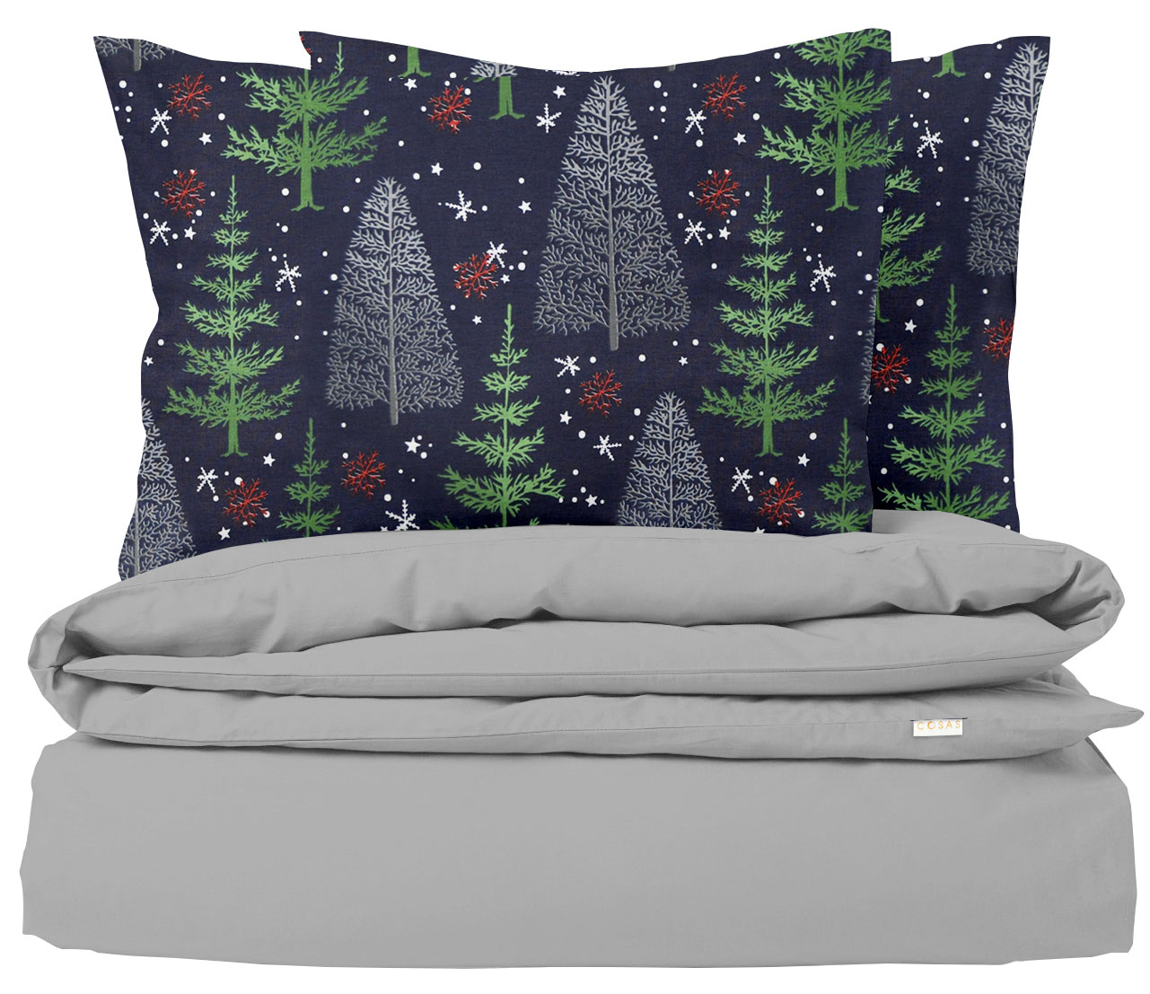 

Комплект постельного белья Cosas Ranfors Grey Winter Wood Night 160х220
