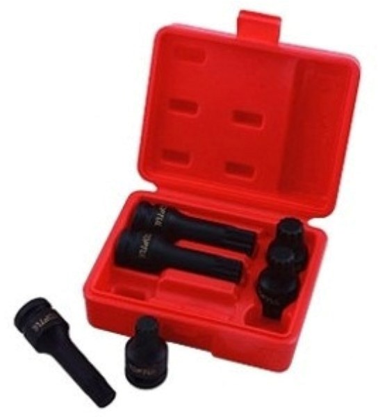 

Набір головок ударних Toptul 1/2" Spline M14-M18 6 предметів