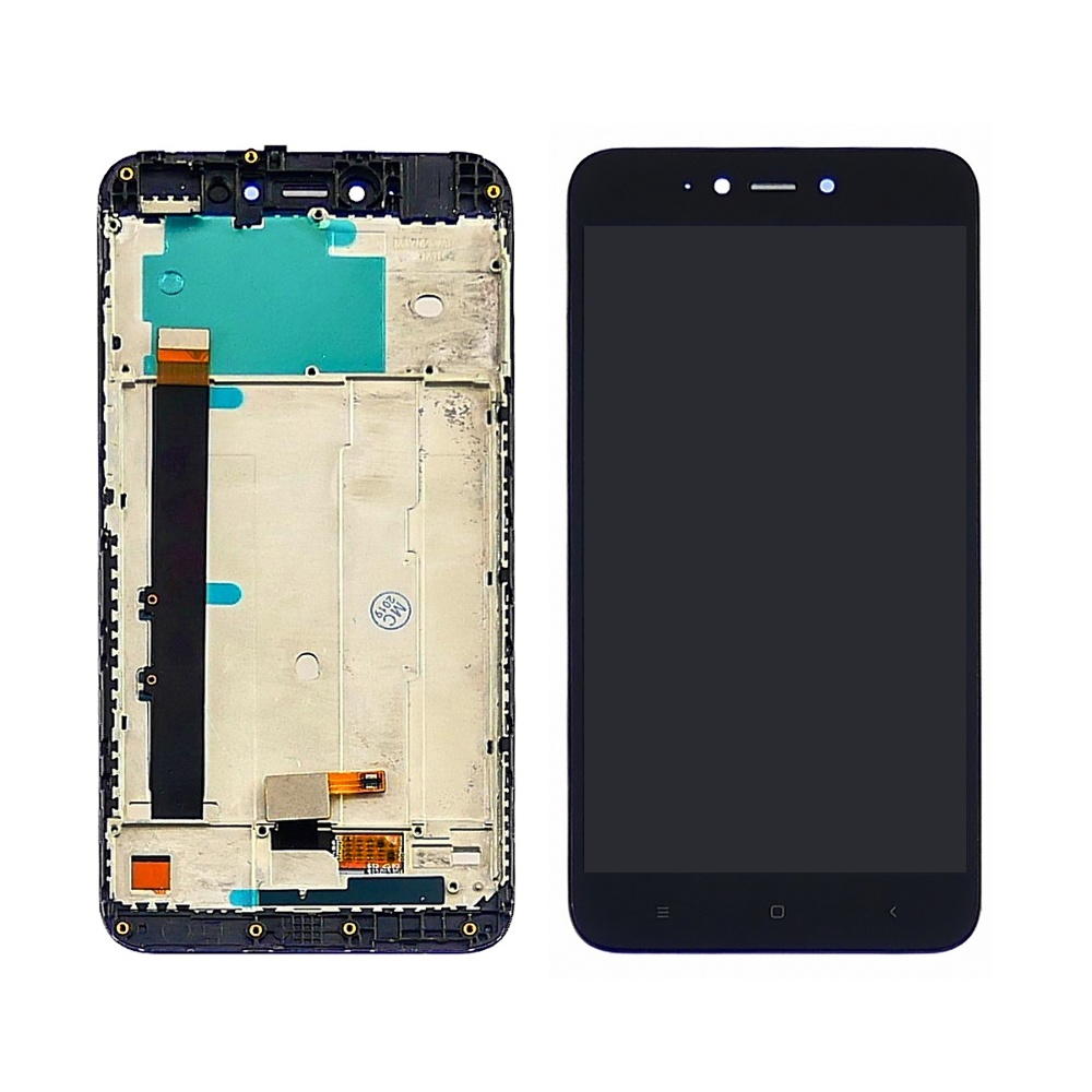 

Дисплей для Xiaomi Redmi Note 5A Lite с чёрным тачскрином и корпусной рамкой