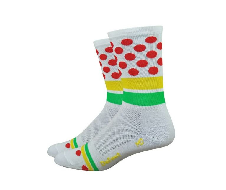 

Велоноски мужские Defeet Aireator TDF Limited Edition белые EU 44-47