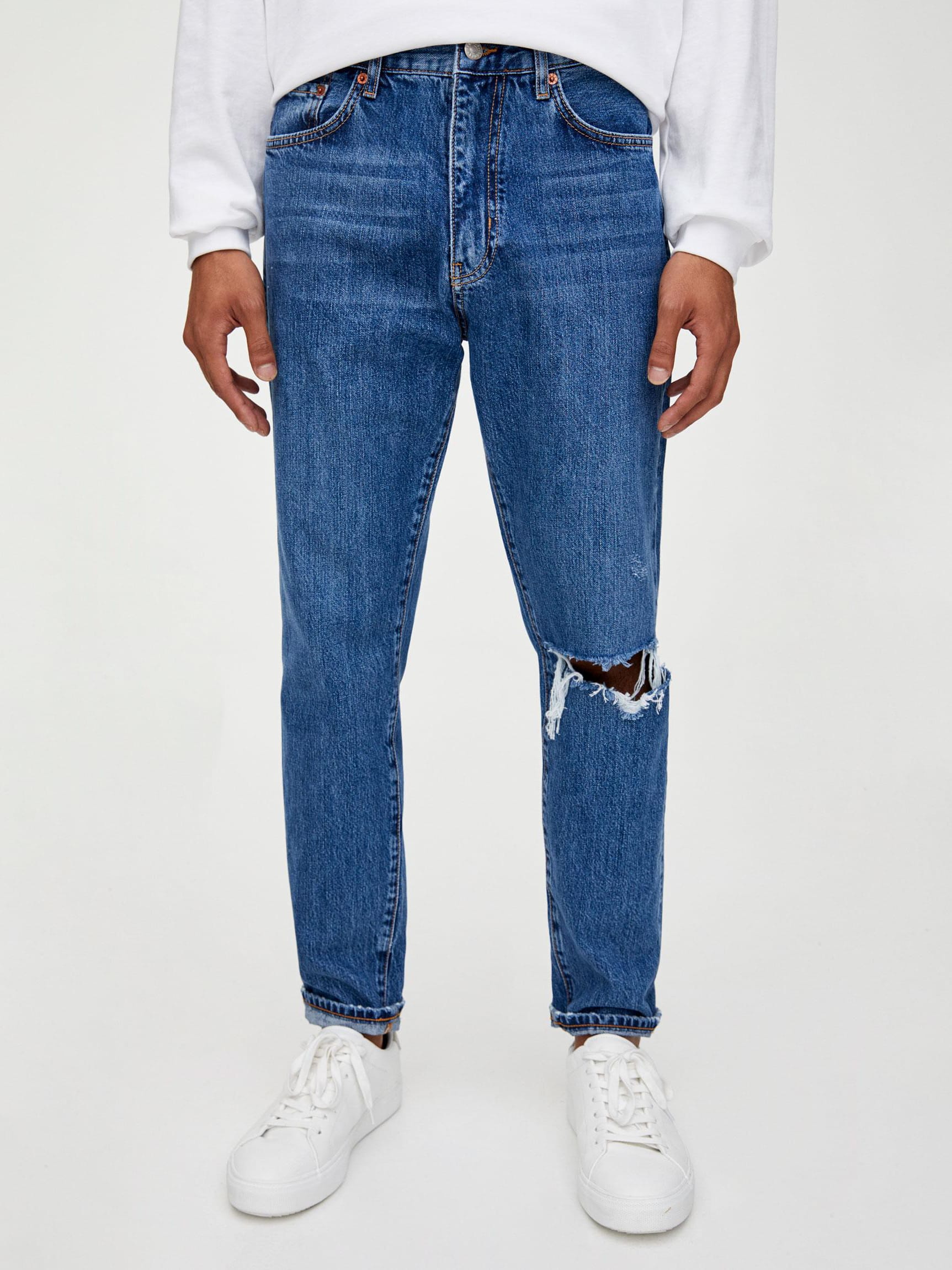 

Джинсы Pull & Bear XAZ260106WQBK 40 Синие