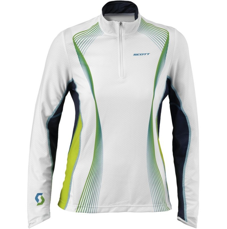 

Велоджерси женская Scott Performance Half Zip, белая, М