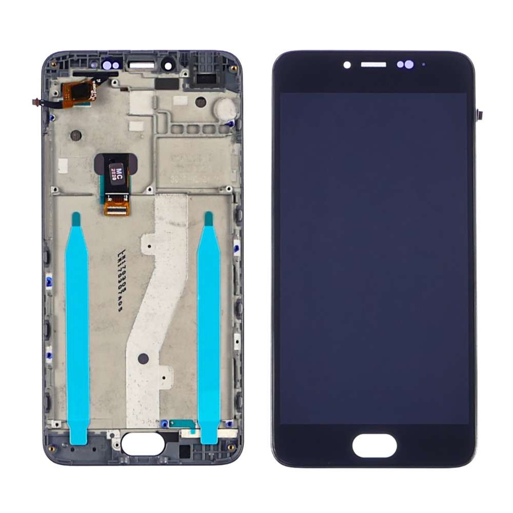 

Дисплей для Meizu M3 Note (model L681H) с чёрным тачскрином и корпусной рамкой