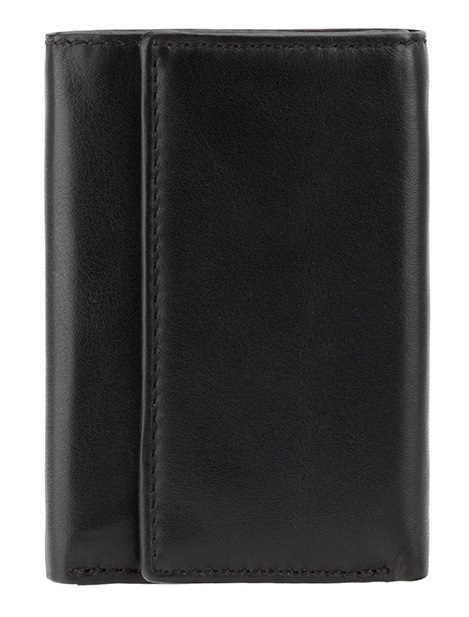 

Чёрная кожаная ключница кошелёк Visconti 1178 BLK