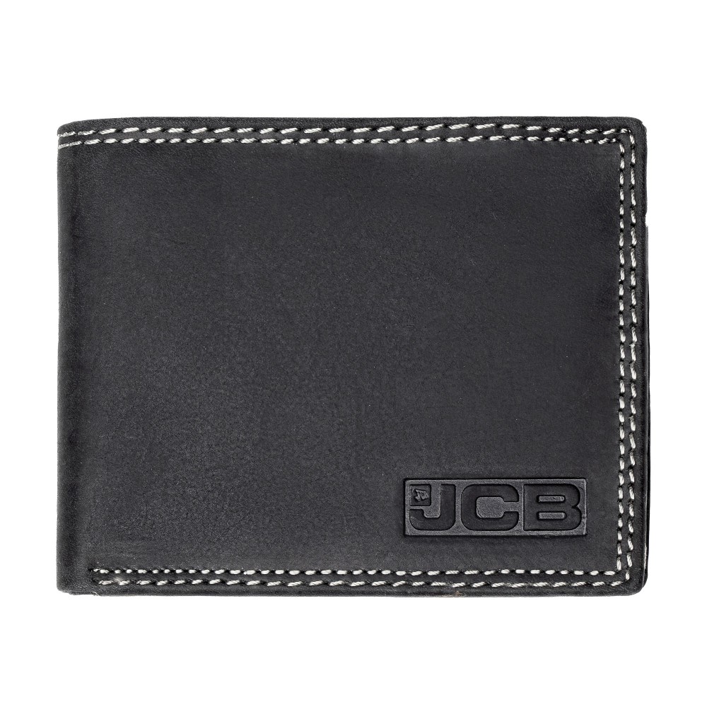 

Мужской кожаный портмоне JCB NC44EH Oil Black (Черный)