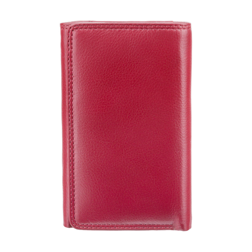 

Красный женский кошелёк из натуральной кожи Visconti HT32 RED Picadilly c RFID