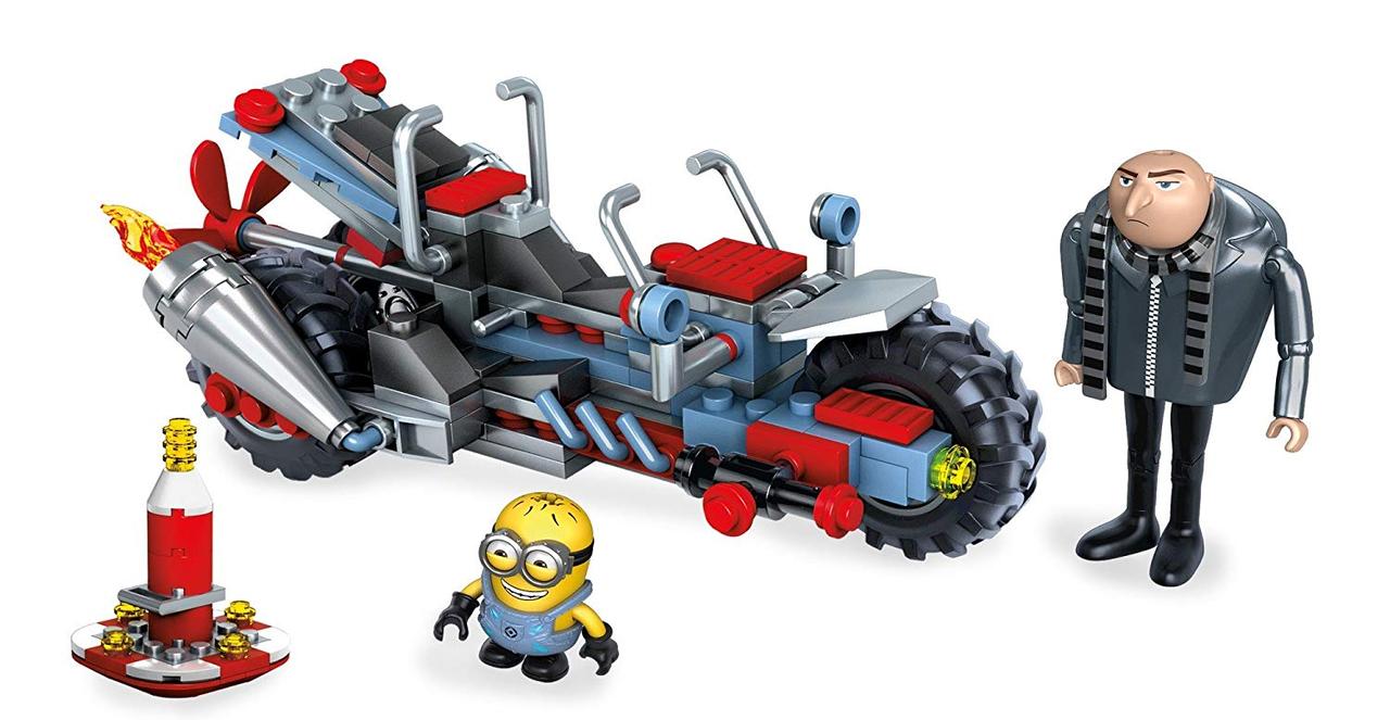 

Конструктор Mega Bloks Construx Despicable Me 3 Gru's Water Motorcycle Building Set Водний мотоцикл Грю (FDX82)