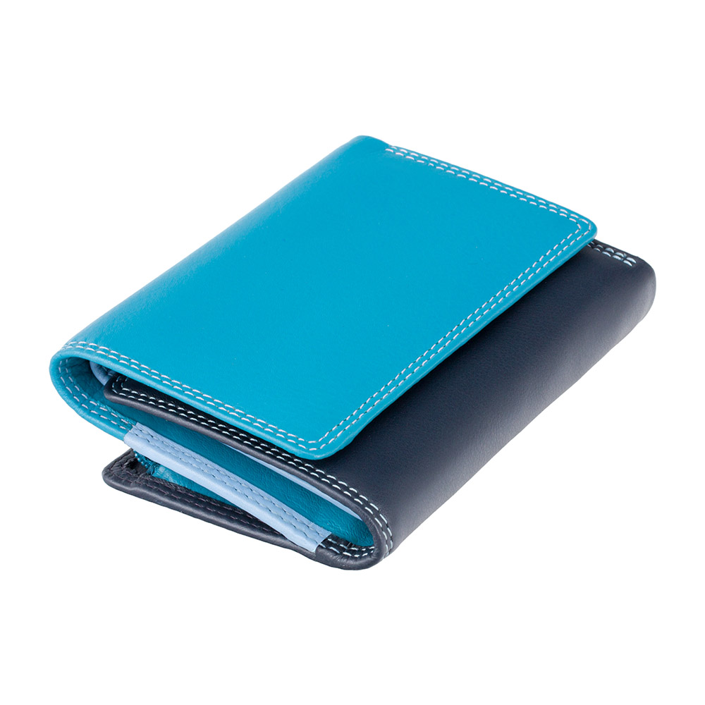 

Голубой женский кошелёк Visconti RB39 BLUE M Biola c RFID (Blue Multi)