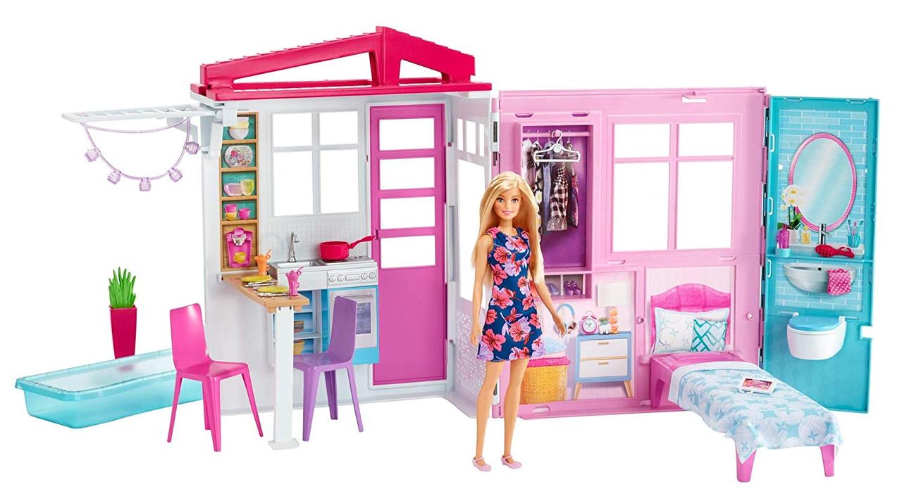 

Переносний будинок Barbie Doll and Dollhouse (FXG55) (B07JMDHSQS)