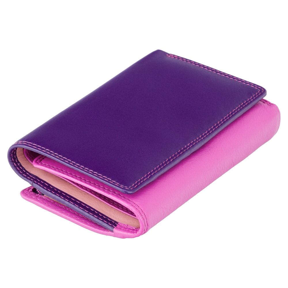 

Кошелек женский фиолетовый Visconti RB43 BERRY M Bora c RFID (Berry Multi)